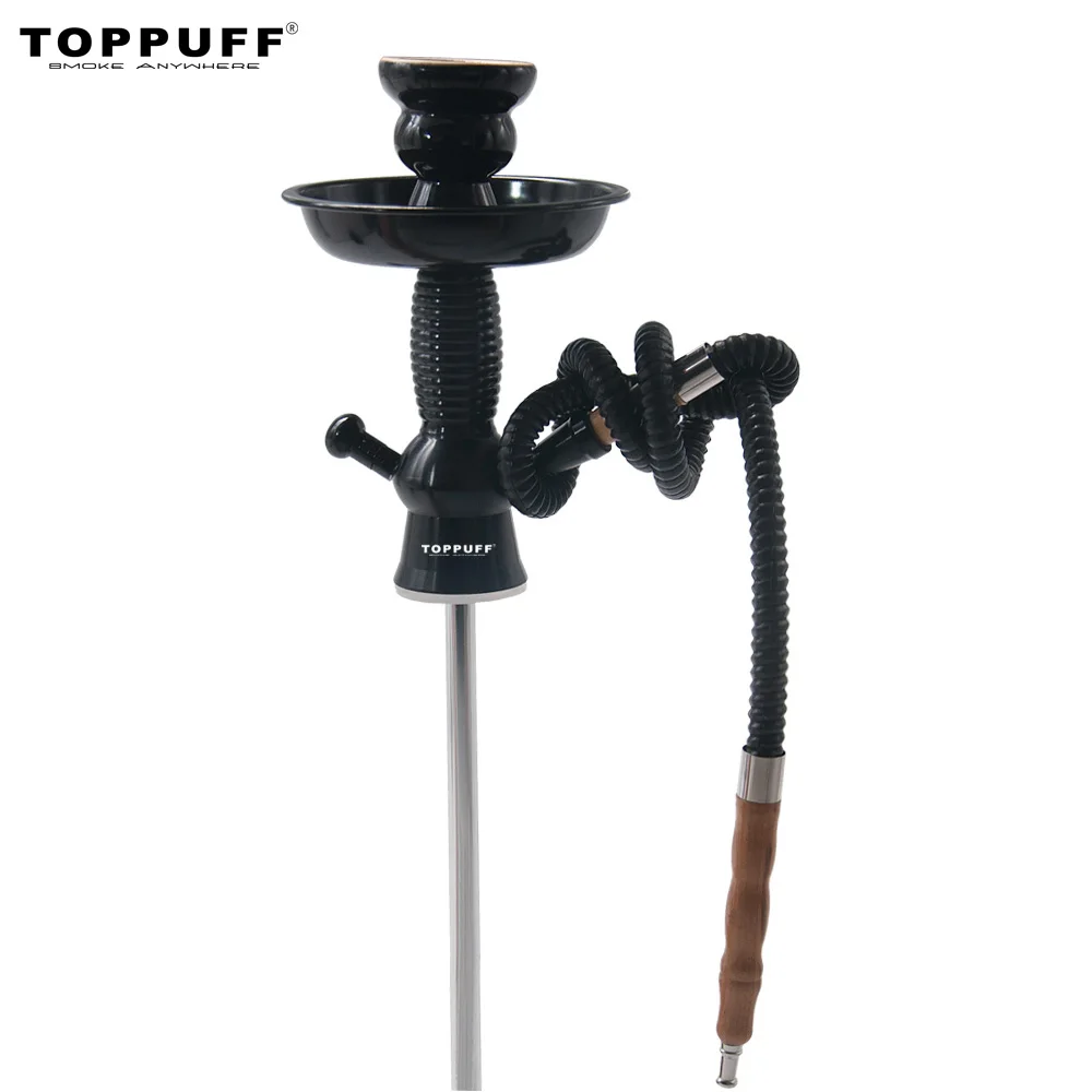TOPPUFF Hookah Stem Kit Shisha Wine Bottle HOOKITUP Aluminum Complete