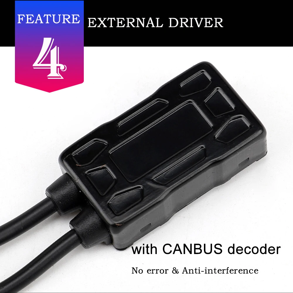 Светодиодные фары SMETANA L3 6 боковых фар H7 Canbus H1 H8 H9 H11 9005 9006 9012 мощная светодиодная