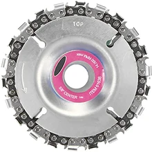 

4 Inch 22 Tooth Woodworking Tools With Chain Grinder Wood Carving Disc For 100/115 Angle Sharpener Chainsaw Outillage