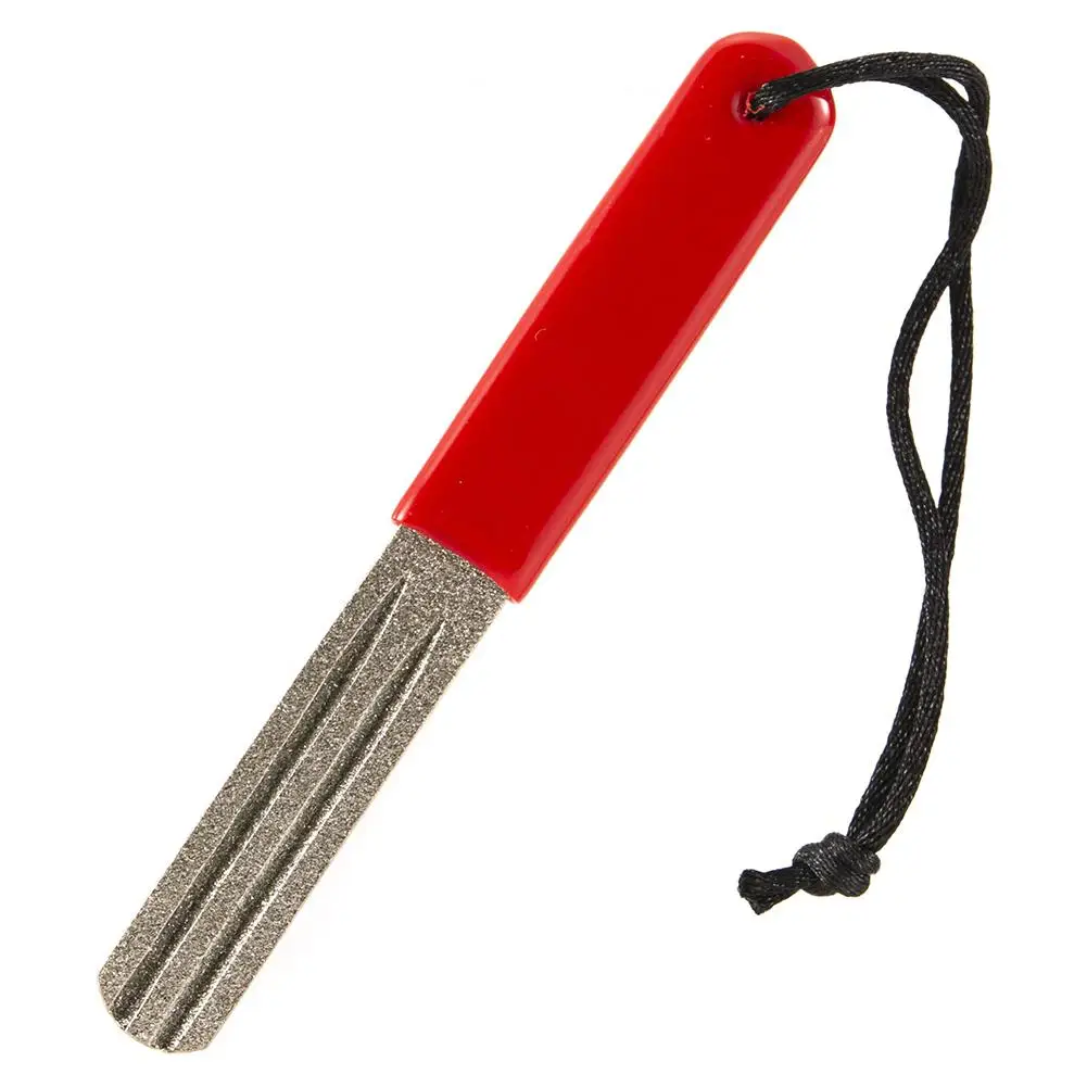 

Fishihooks Grinding On For Fly Fishing Hooks Sharpener Two-Sided Diamond Stone Hook Sharpening Tool Fishing Tackle Accessories