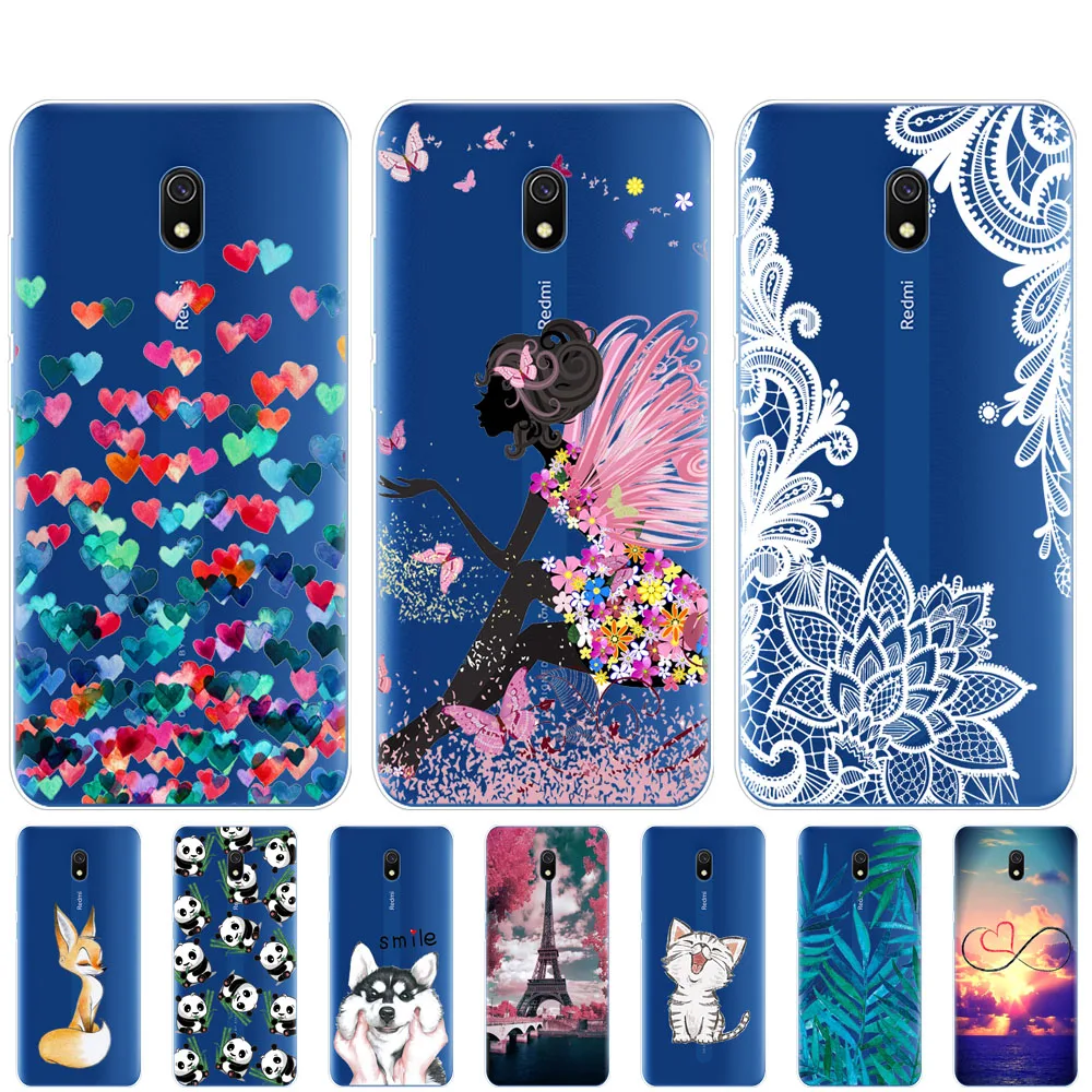 Чехол для xiaomi redmi 8a силиконовый мягкий ТПУ чехол бампер hongmi чехлы copas full 360