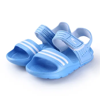 

2020 Kids Shoes 1 Pair Casual Children Kids Shoes Baby Boy Closed Toe Summer Beach Sandals Flat Breathable Beach Slip-on Shoes