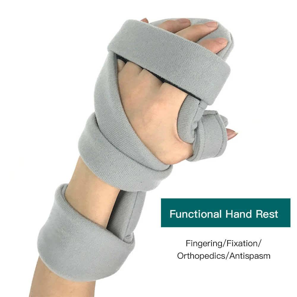 Adjustable Hand Wrist Fracture Fixed Fingerboard Finger Corrector Old People Stroke Hemiplegic Rehabilitation Training Equipment