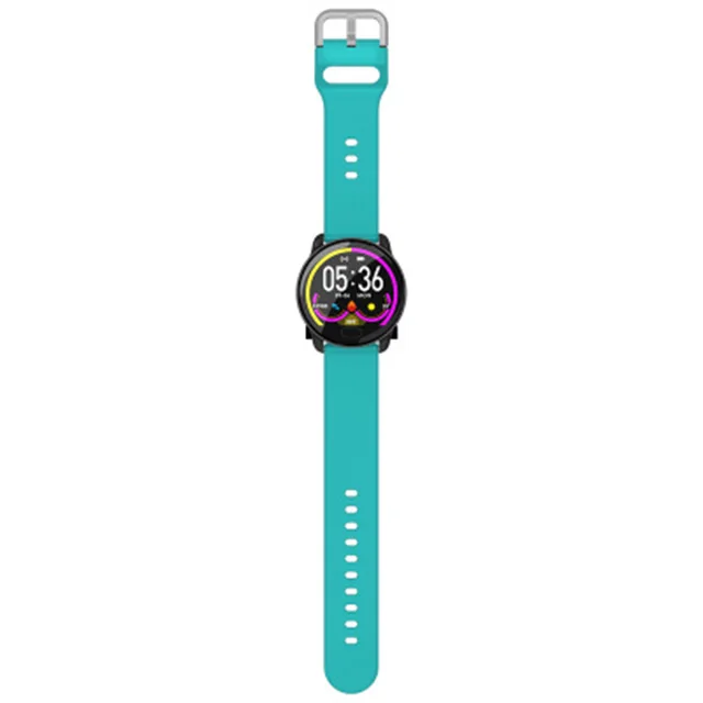 Silicone-sky-blue Модный Bluetooth умный Браслет поддержка спорта Фитнес Пульс контроль артериального давления водонепроницаемый браслет подходит для Android IOS - Цвет: Silicone-sky-blue