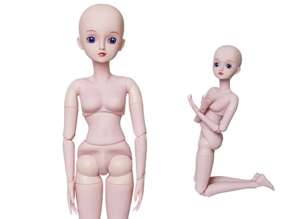 blue eyes UCanaan 1/3 BJD кукла 60 см/23,6 ''Высота 19 шарнирные куклы(парик Обувь Одежда волосы глаза макияж) коллекция игрушек - Цвет: blue eyes