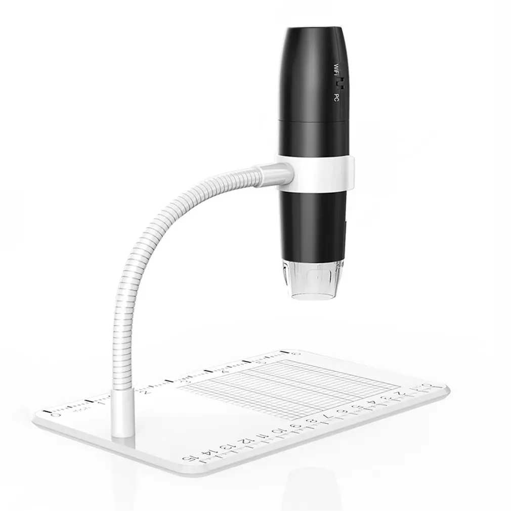 1080P HD wifi electronic microscope 1000x digital magnifying glass USB industrial microscope tool With Scale