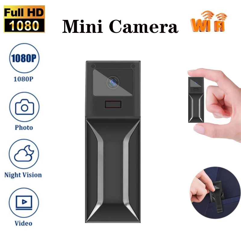 Mini Camera 1080P HD IP USB WiFi Night Vision Mobile Phone Video Recording Smart Home Small Camcorder | Электроника