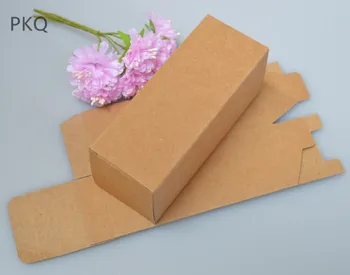 

10pcs kraft Paper Box for Essential Oil Perfume bottle 10ml/15ml/20ml/30ml/50ml/100ml Lipstick packaging Boxes gift storage box