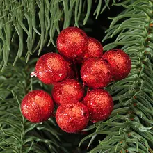10 шт./лот, подвесные шары, Рождественская елка, безделушки, фруктовый шар, украшения, вечерние украшения, украшение на год, рождественский подарок, распродажа