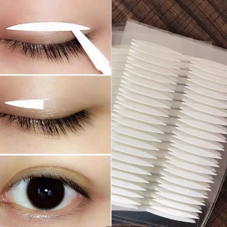 

Make Up Double Eyelid Tape strips glue make up eyeliner sticker fallen Lace Eye Lift Strips double-sided lifting fox eye tapes