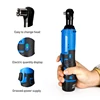 45NM Cordless Electric Wrench 12V 3/8 Ratchet Wrench Set Angle Drill Screwdriver to Removal Screw Nut Car Repair Tool ByANKEYPRO ► Photo 3/6