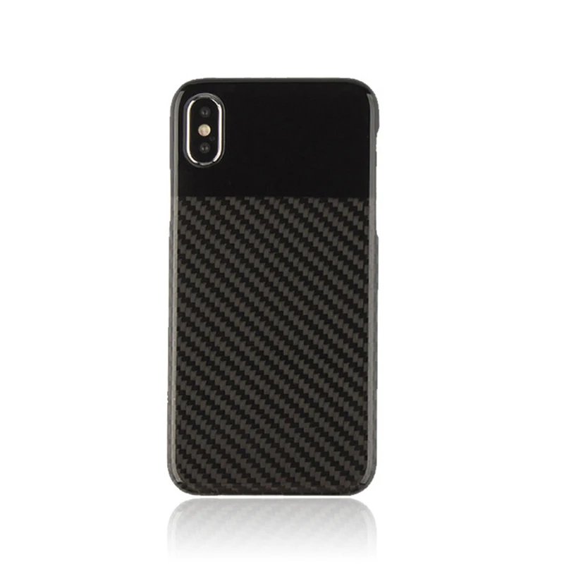

Apple mobile phone case custom carbon fiber protective cover application for iphone7/8/x/plus hard back protective screen cover