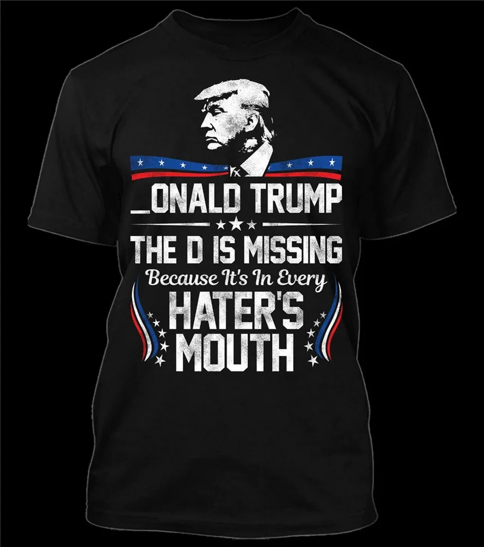 Футболка с Дональдом Трампом забавная футболка надписью MAGA D Is For The Hater 2nd