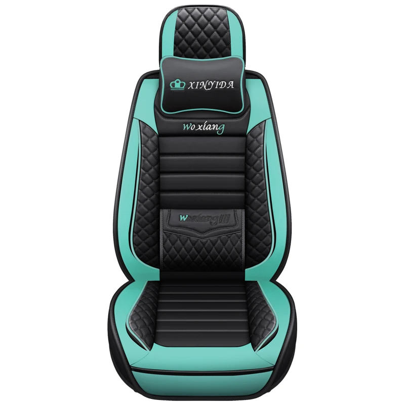 Housses De Sièges Avant Universelles Pour Audi A4 B5 à B9 (1995-2024) - Bleu