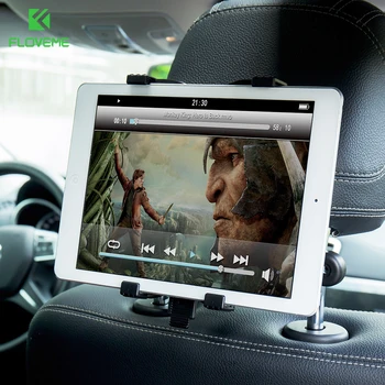 

FLOVEME Back Seat Tablet Mount Car Phone Stand For iPad Mini 1 2 3 4 Stable Laptop Holder In Car For Samsung Xiaomi Laptop Stand