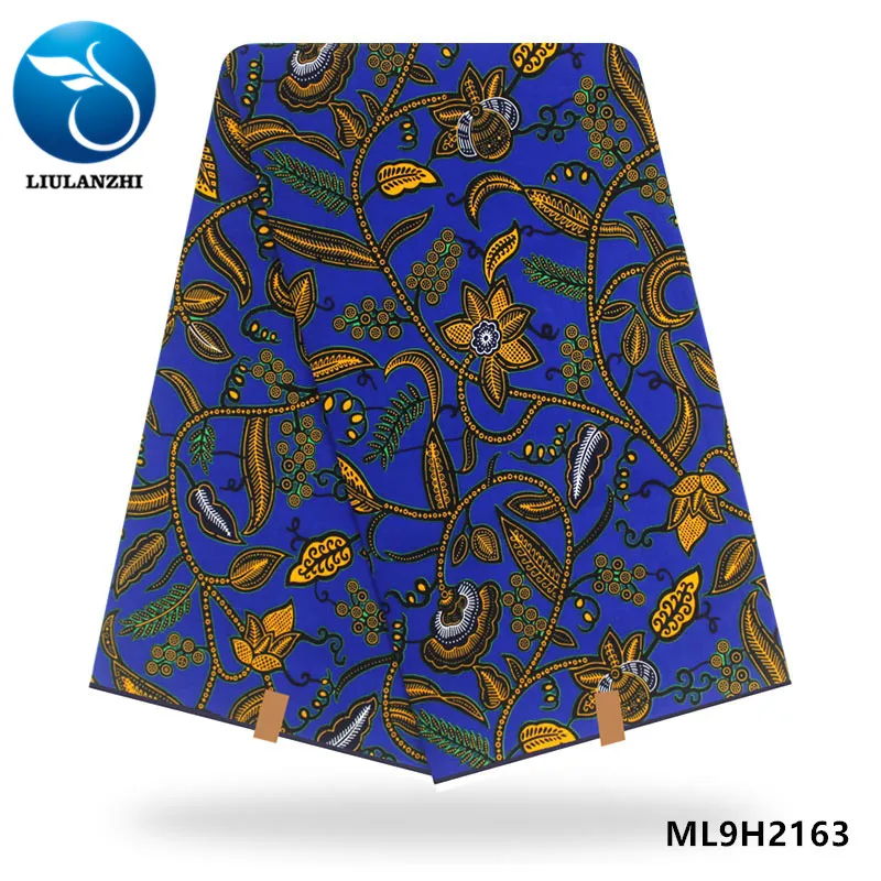 LIULANZHI Африканский Воск принты ткань голландский воск хлопок платье Шитье африканская Анкара печать воск 6 ярдов/партия ML9H2159-73