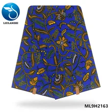 LIULANZHI Африканский Воск принты ткань голландский воск хлопок платье Шитье африканская Анкара печать воск 6 ярдов/партия ML9H2159-73