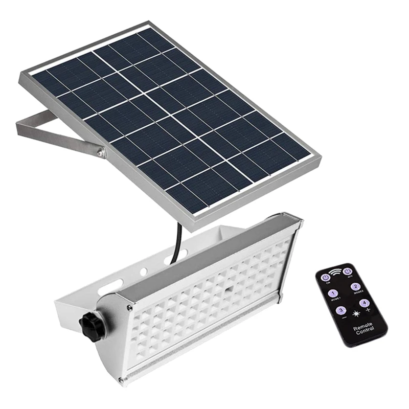 

Hot 65 Leds Solar Light 1500Lm 12W Spotlight Remote Control Outdoor Waterproof Solar Light