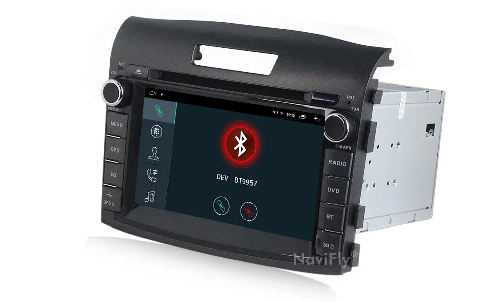 Best Navifly Android 9.1 car multimedia dvd player for Honda CRV CAR GPS navigation Radio Tape Recorder Stereo Map RAM 2G ROM 32G BT 20