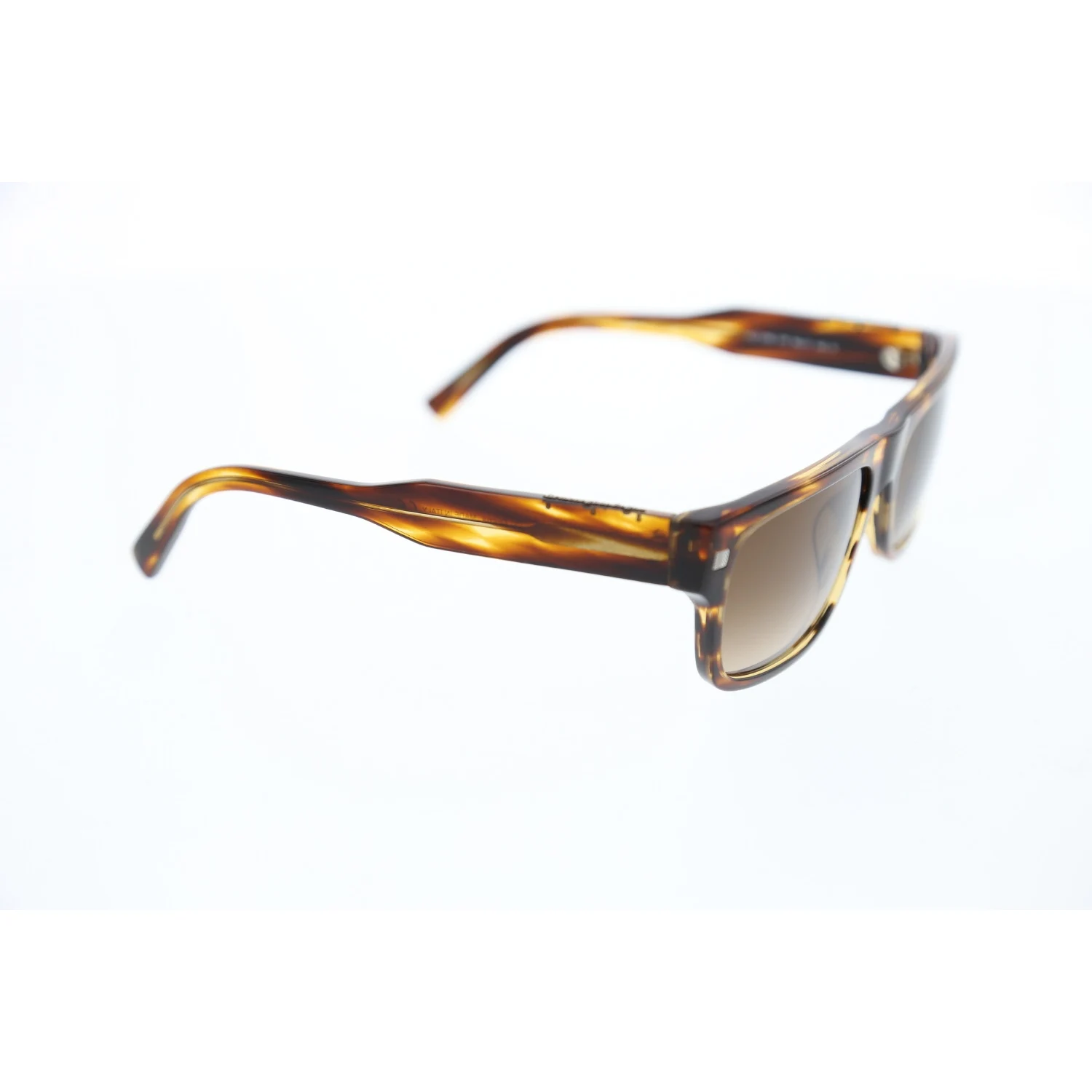 

Men's sunglasses ez 0088 47f bone Brown organic square square 56-17-140 ermenegildo zegna