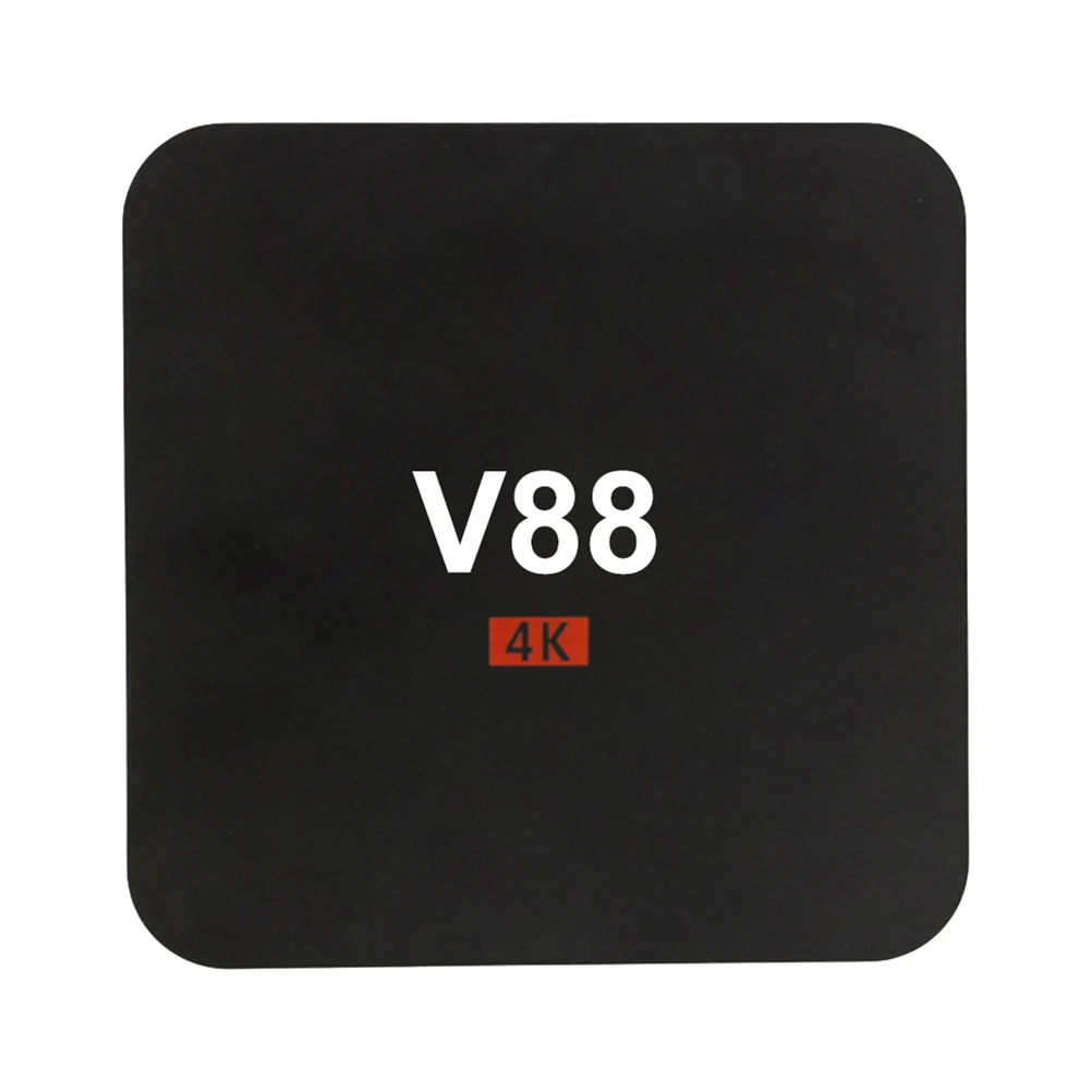 Горячая Смарт ТВ коробка 4K четырехъядерный 1+ 8 Гб HD WiFi телеприставка медиаплеер для Android 7,1