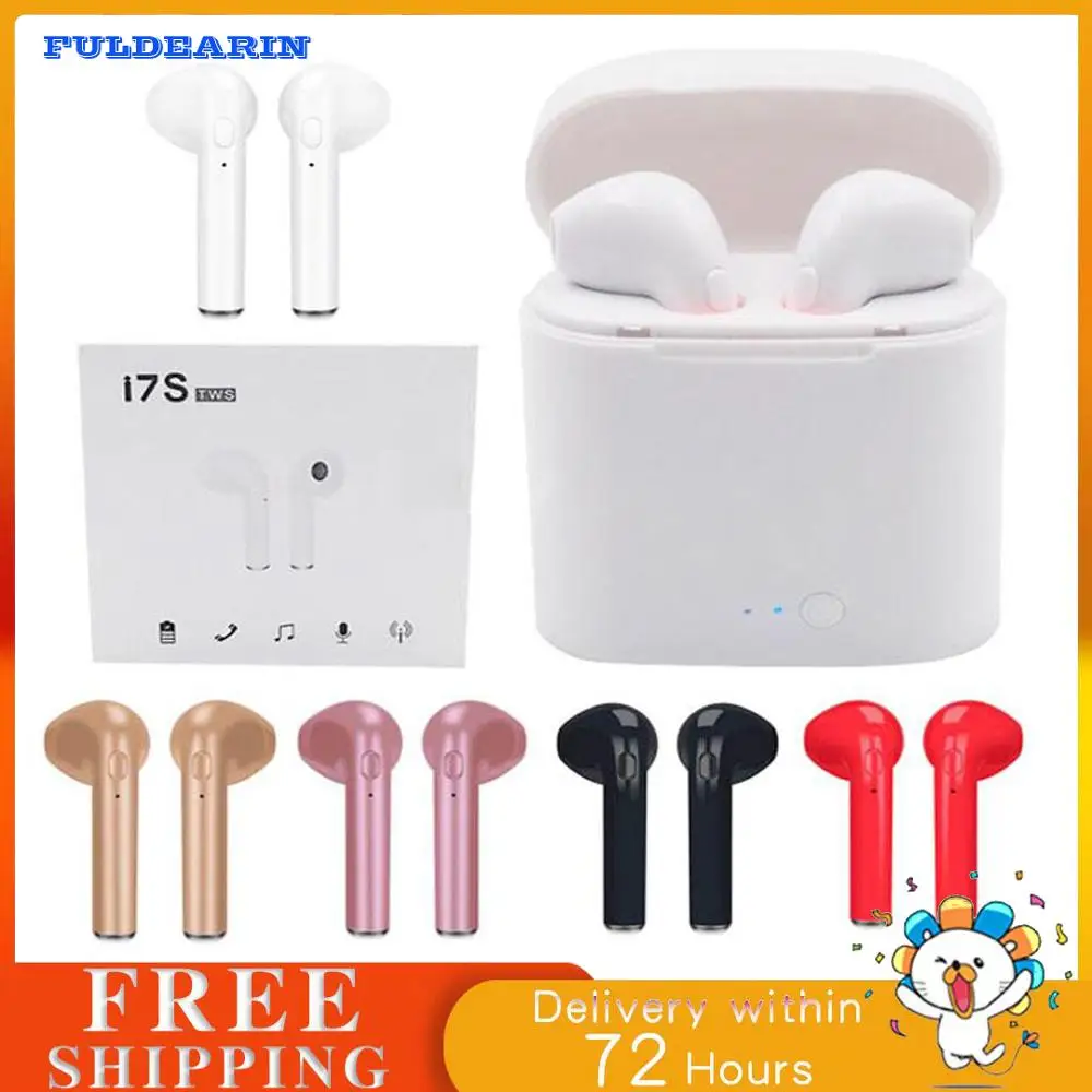 

i7s tws Wireless Bluetooth earphone headset Stereo Earbud Earphones With Charging Box for Smart Phone bluetooth Eaephone