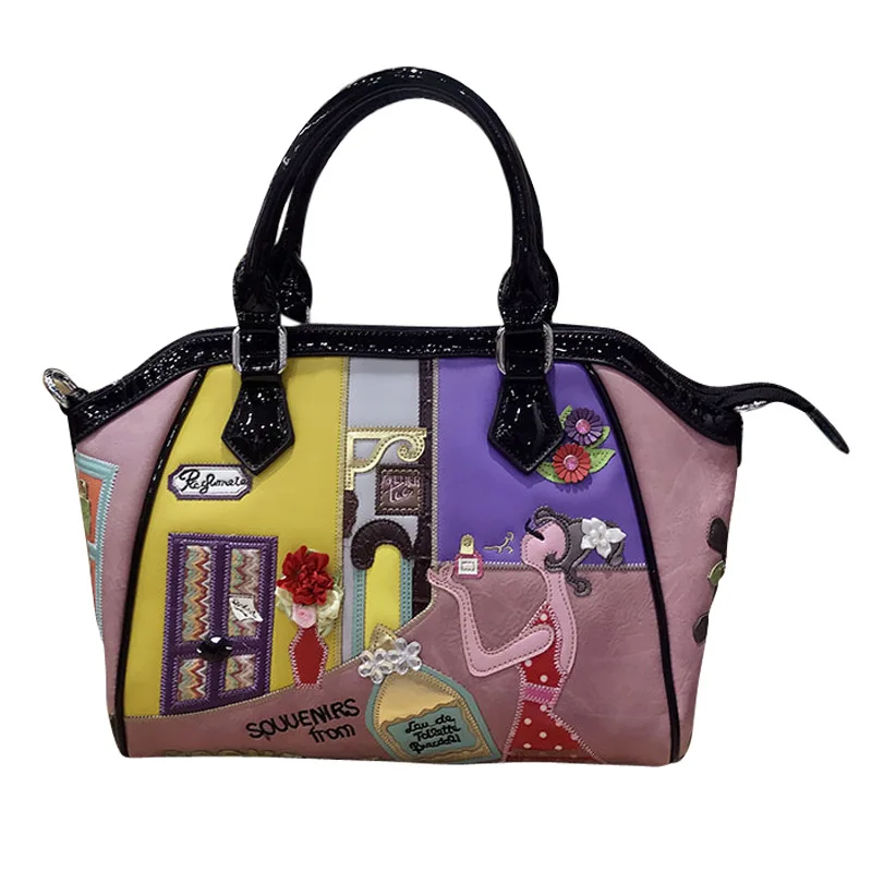 

Luxury Handbags Women Bags Designer Bags Handbags Women Famous Brands Women's Bag Embroidery Portable Messenger Bag Creative