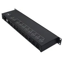 Aliexpress - Free shipping DMX512 amplifier Splitter DMX signal repeater 6 Channel 8 output ports DMX signal distributor AC100V-240V input