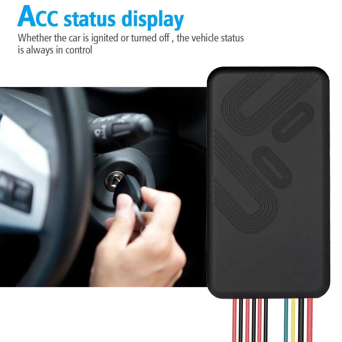 Автомобильный gps-навигатор трекер GSM SIM GPRS анти-потеря локатор устройство слежения в реальном времени с динамиком и кабелем питания