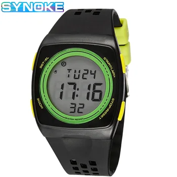 

SYNOKE Sports Men Digital Watches Fashion Waterproof Repeater Alarm Clock Relogio Masculino Male Electronic Watch