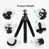 Vamson Mini Flexible Sponge Octopus Tripod for iPhone Samsung Xiaomi Huawei Mobile Phone Smartphone for Gopro Camera VP414C ► Photo 3/6