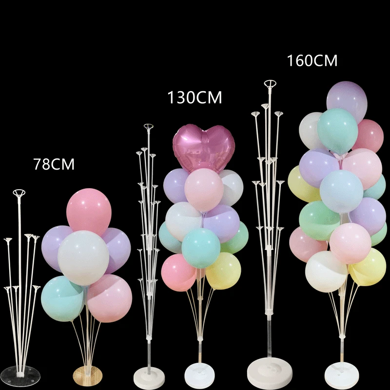 

7/13/19 Tubes Balloons Stand Ballon Holder Column Birthday Party Decorations Kids Adult Baby Shower Wedding Decoration Supplies