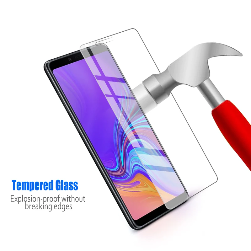 Закаленное стекло 2 в 1 для Samsung A50 A70 A60 A40 A30 A20 M20 M30 S10E защитная пленка экрана