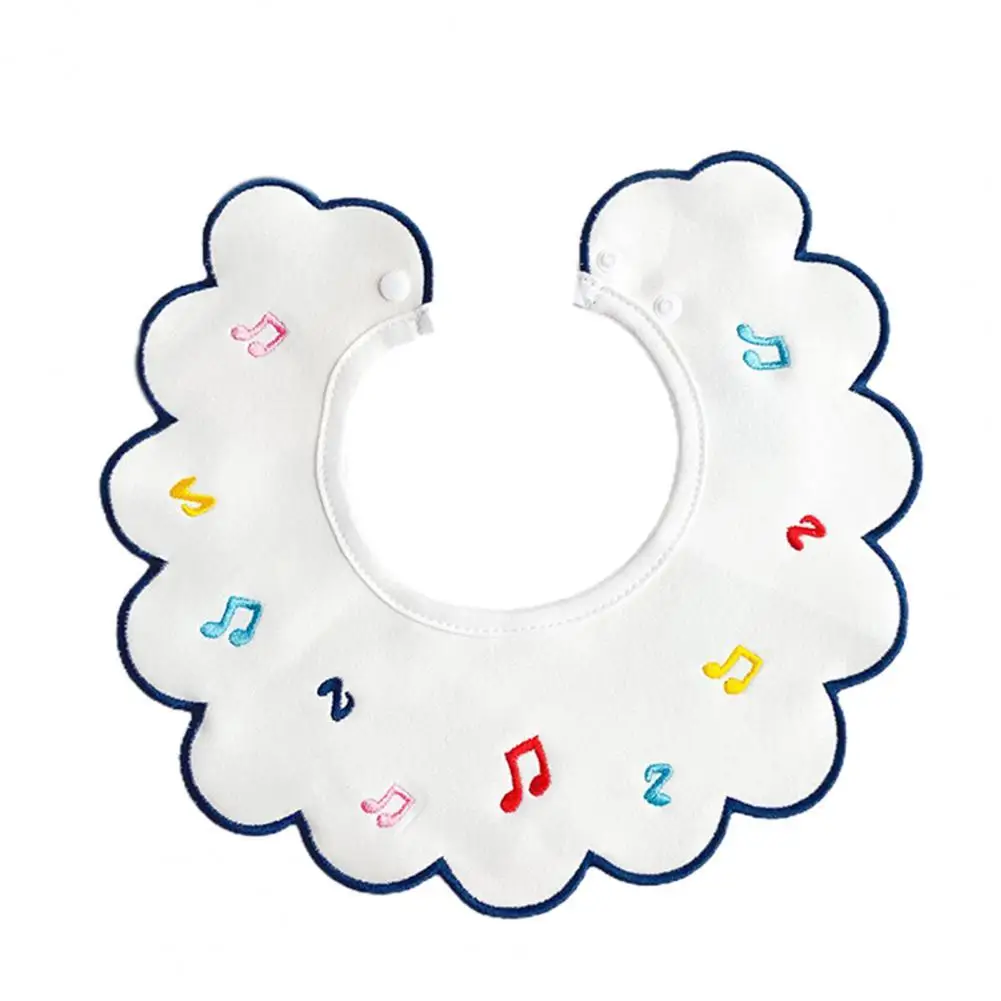 Saliva Towel Bib Baby 360 Degree Rotatable Super Absorbent Soft Cute Petal Feeding For Products | Мать и ребенок