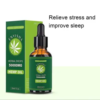 

5000mg Hemp Oil For Pain Relief Anxiety Sleep Anti Inflammatory Hemp Extract Drops Seed Oil 100% Pure Organic 30ml Hemp Cbd Oil
