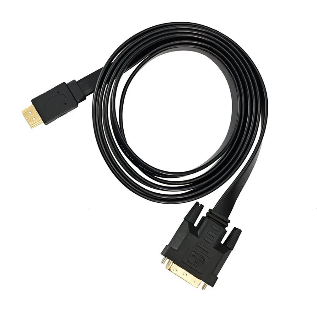 Профессиональный HDMI к DVI папа к 24+ 1 DVI-D папа адаптер видео кабель позолоченный 1080P для HDTV DVD проектор