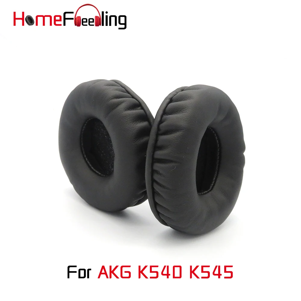 

Homefeeling Ear Pads For AKG K545 K540 Earpads Round Universal Leahter Repalcement Parts Ear Cushions