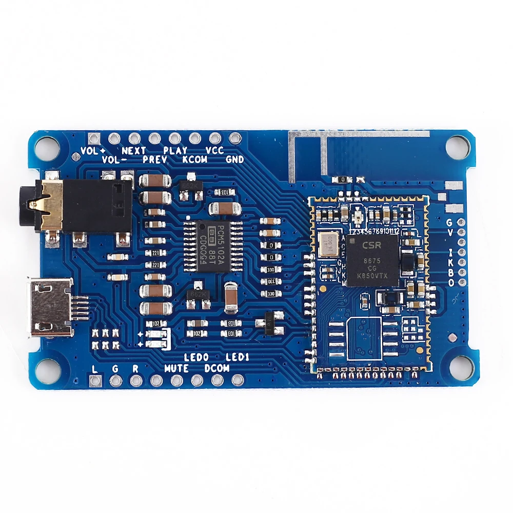 

Wireless CSR8675 Lossless for Bluetooth V5.0 Amplifier Decoder Module PCM5102A Receiver Board SBC AAC APTX APTX-LL ATPX-HD I2S