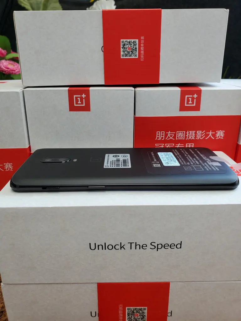 oneplus top model phone CN VersionGlobalROM Oneplus 6T A6010 Mobile Phone 8GB RAM 128GB ROM Snapdragon 845 Octa Core 6.41" Dual Camera Screen Unlock NFC oneplus cellphones