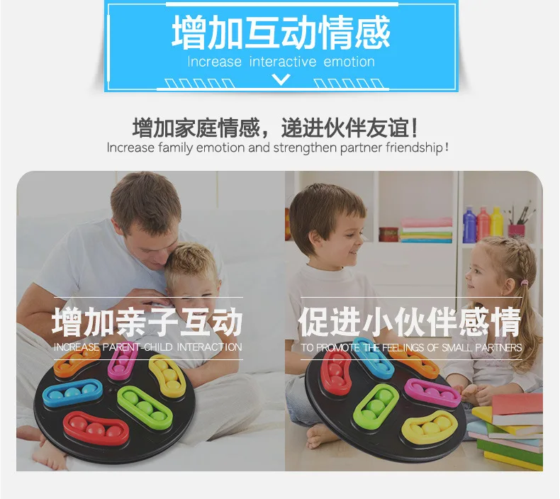 Америка ThinkFun Сменные бусины диск Упражнение логическое мышление способность Творческий случайный релаксации обучающая игрушка
