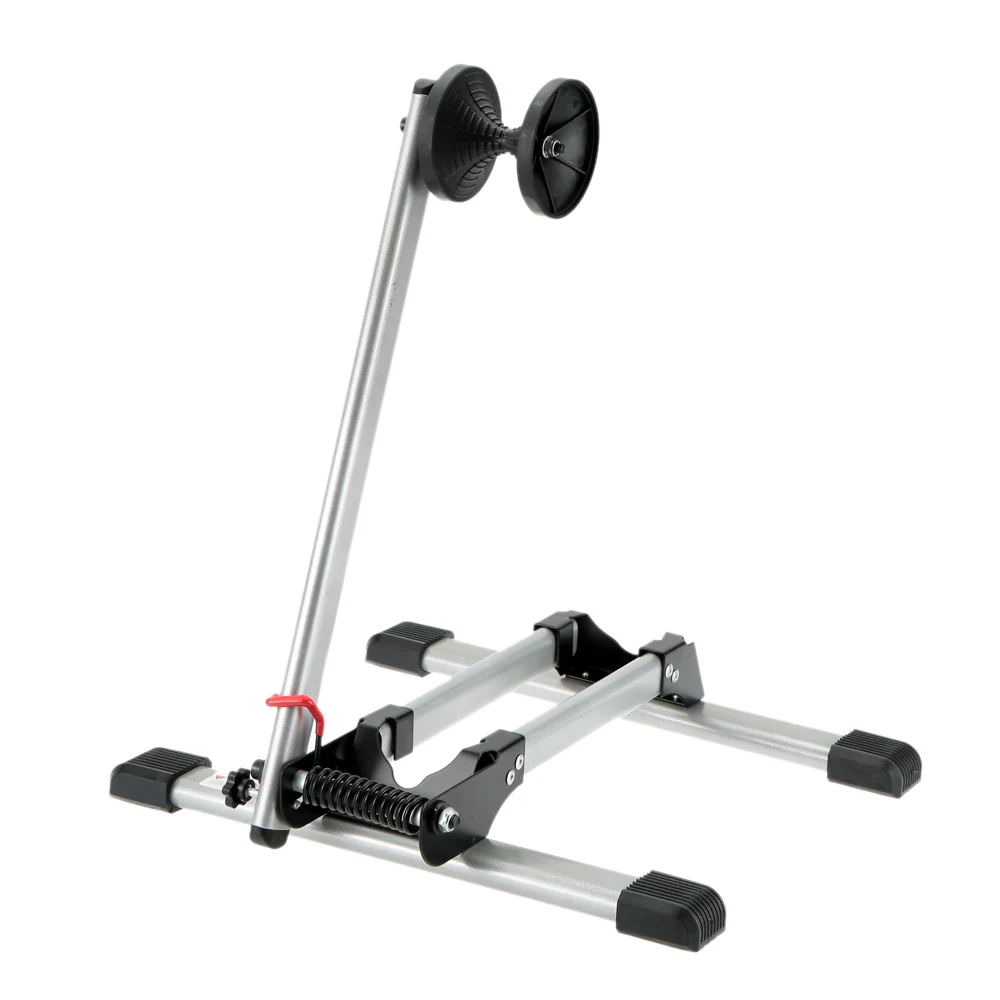 

Bicycle Racks Portable Bicycle Floor Parking Storage Display Stand Holder L-Type Single Cycling Parking Folding Stand