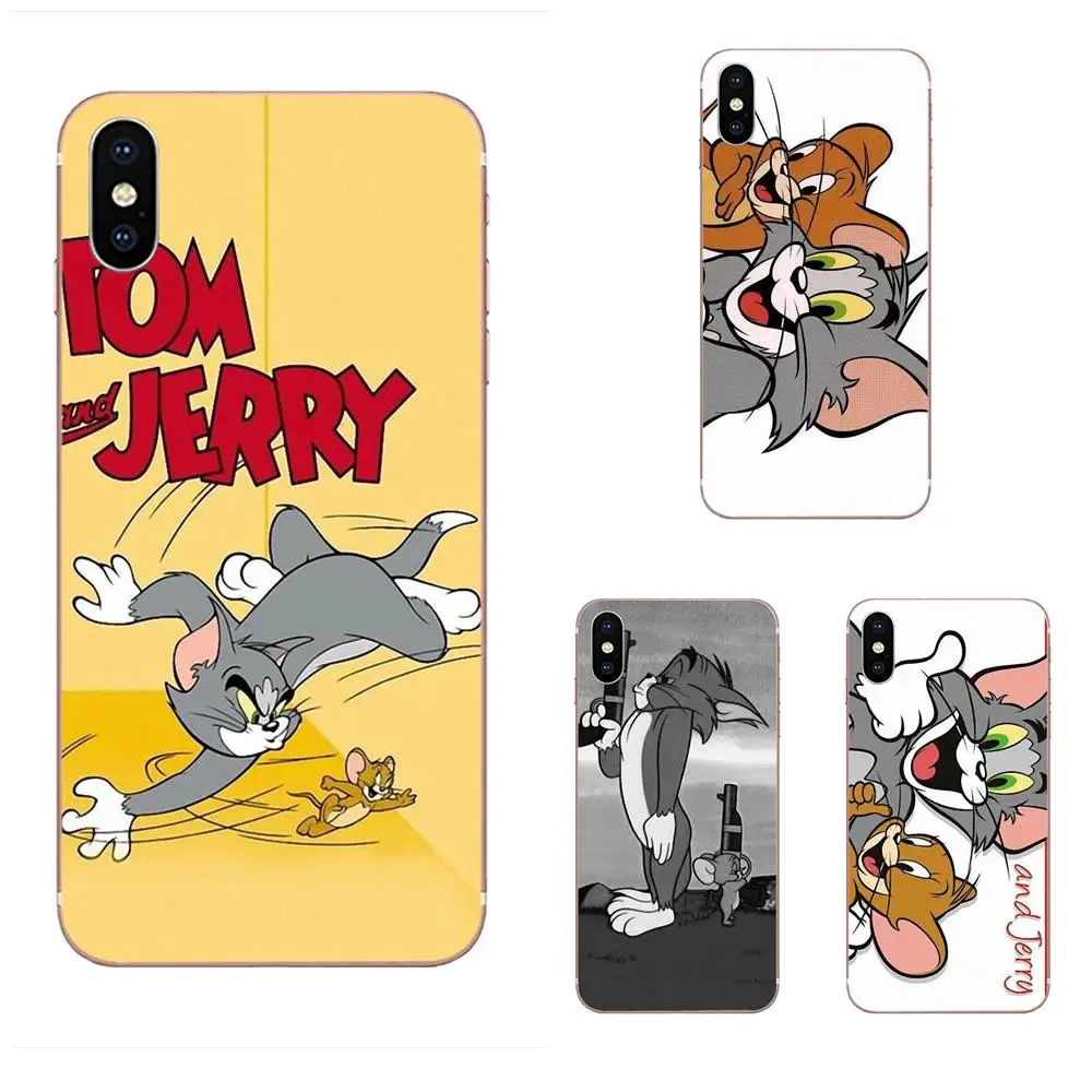 

Soft TPU Cases Covers For Huawei Honor Mate 7 7A 8 9 10 20 V8 V9 V10 G Lite Play Mini Pro P Smart Design Tom And Jerry