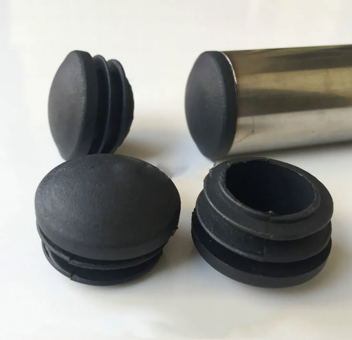 

5 шт., пластиковые колпачки с изогнутой черной поверхностью, 16-35 мм