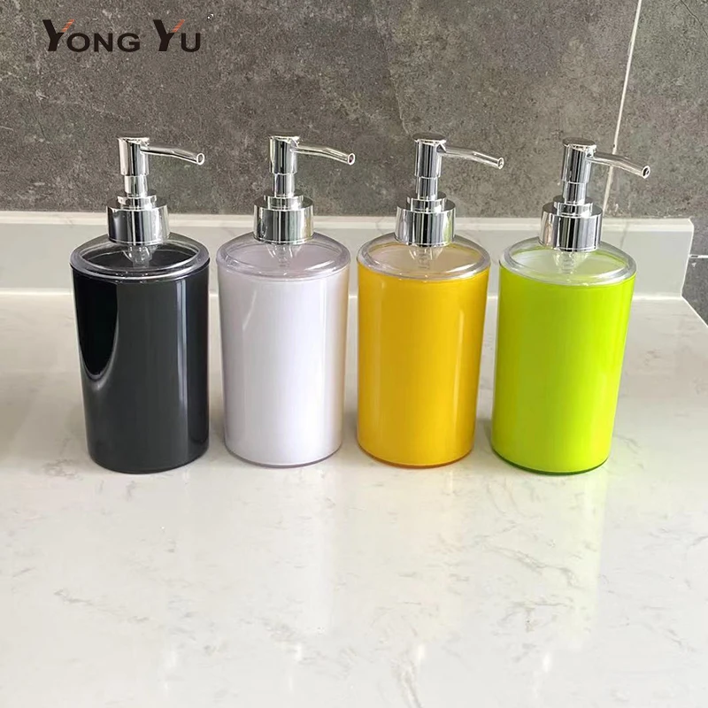 320 мл дозаторы жидкого мыла пластиковый диспенсер для мыла для хранения бутылки для Аксессуары для ванной комнаты
