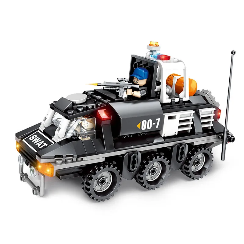 

Baby Semp Sy102367 Black Hawk Special Combat Team Military Model Children'S Educational Assembled Building Blocks Assembly Toy