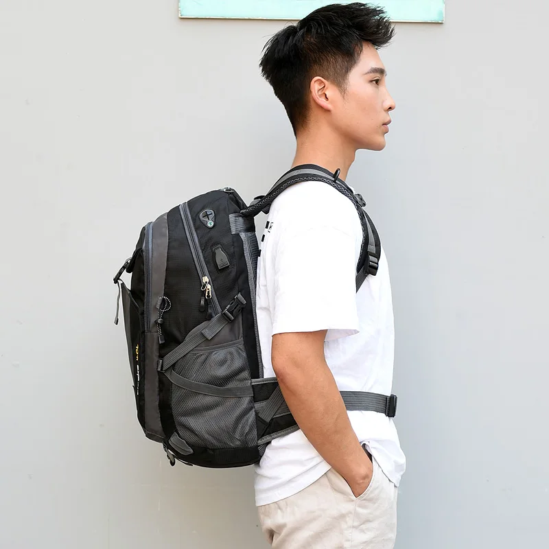 40L Waterproof Men's bag for Male Backpack Travel Sport bag pack Outdoor Unisex Mountaineering Hiking Climbing Camping Bagpacks