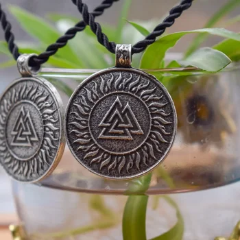 

12pcs Odin's Horn Pendant Viking Symbol Ornament Protection