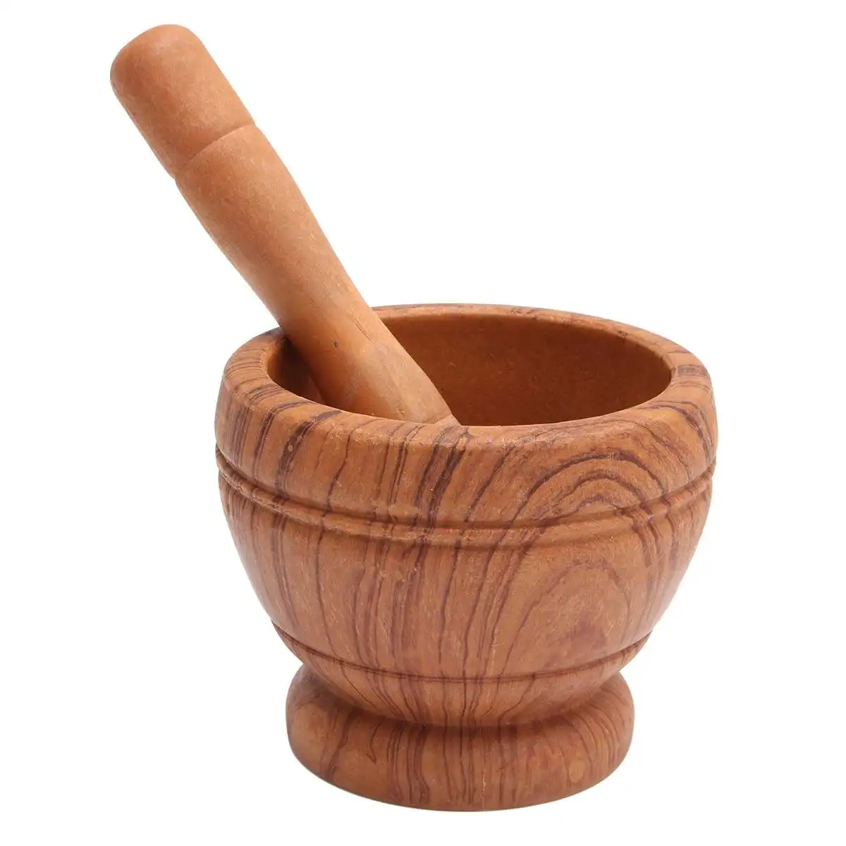 

Spice Crusher Resin Bowl Mortar Pestle Spice Pepper Crusher Herbs Grinder Garlic Mixing Bowl Press Bowl Kitchen Tools