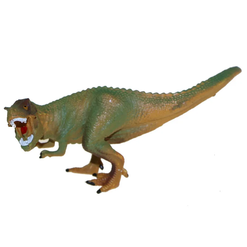 09 Allosaurus Имитация Динозавра модели игрушки твердый ПВХ материал OPP мешок