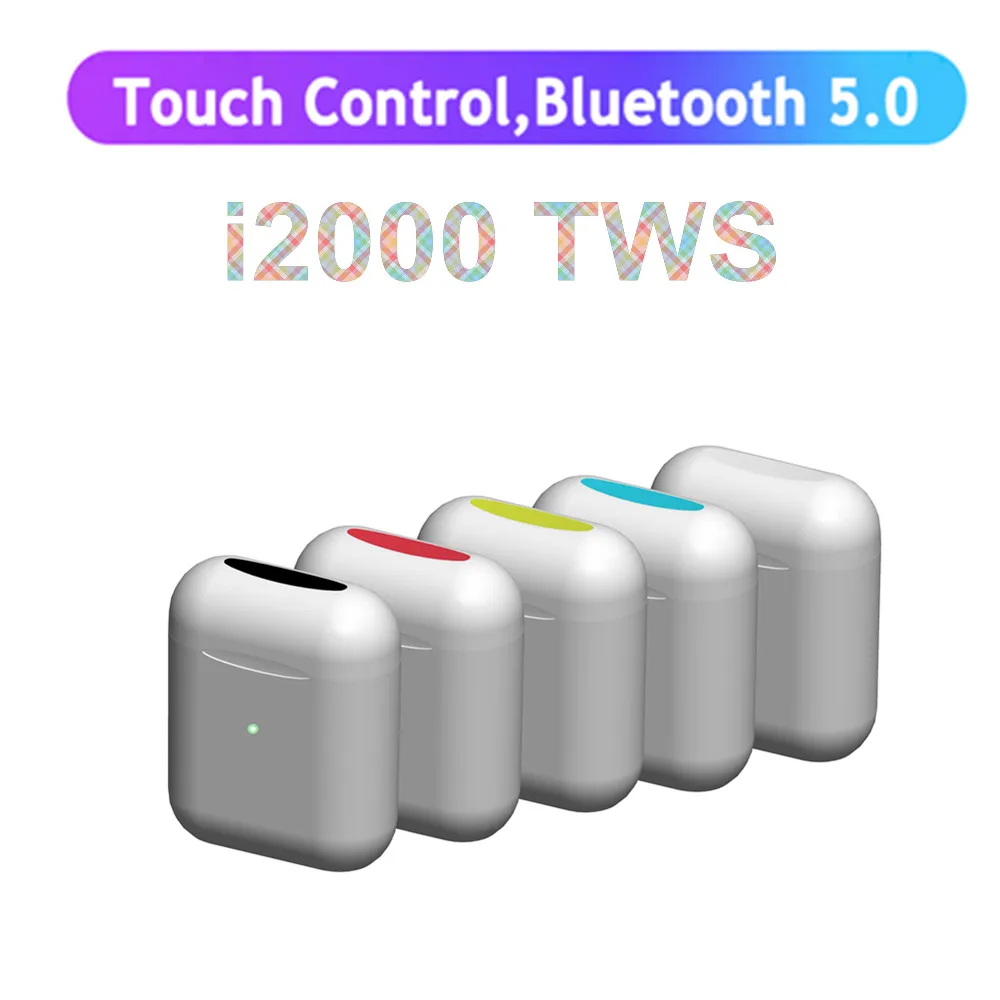 

F13 speaker i2000 TWS Wireless Bluetooth 5.0 Earphone Sports Sweatproof Headphone Touch Earbuds PK WI H1 i10 i80 i60 i100 i1000